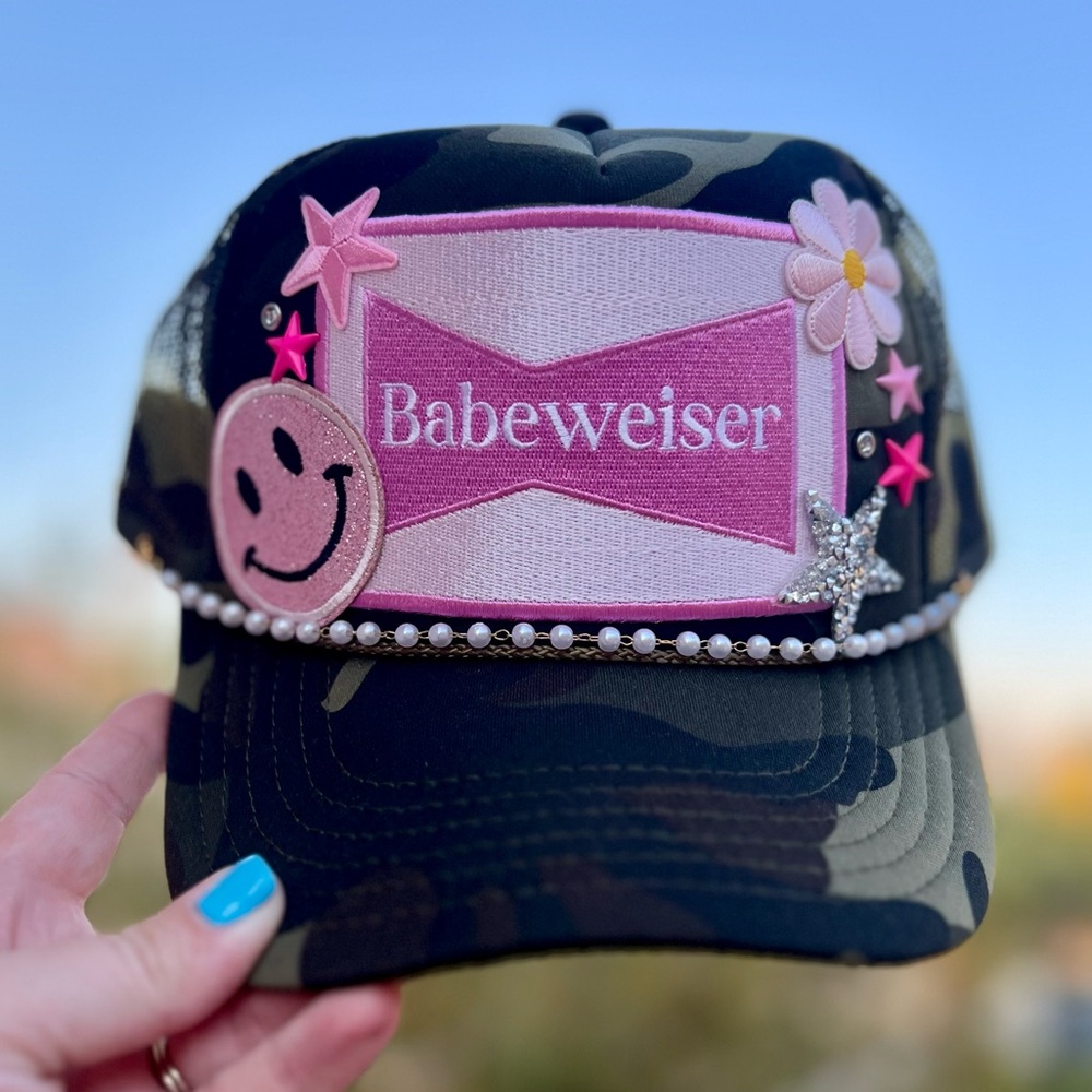Patch trucker hat